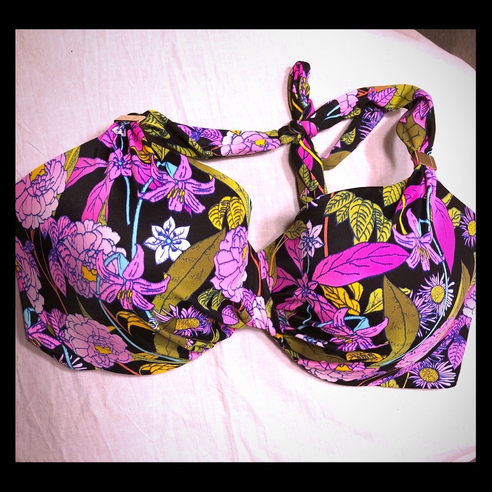 Unforgettable Demi Tapestry Floral Bikini Top 38DD